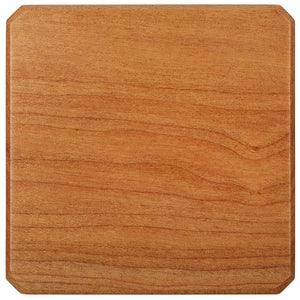 Cherry Wood Coasters Edge Grain Set of 4