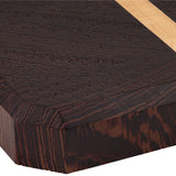 Wenge & Maple Wood Coasters End Grain Set of 4