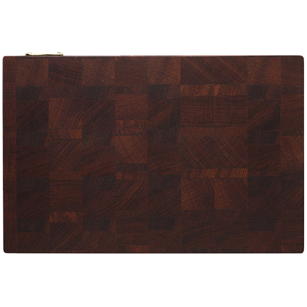 Collette Cutting Board Mahogany Wood End Grain