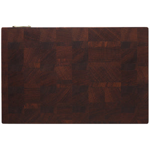 Collette Cutting Board Mahogany Wood End Grain
