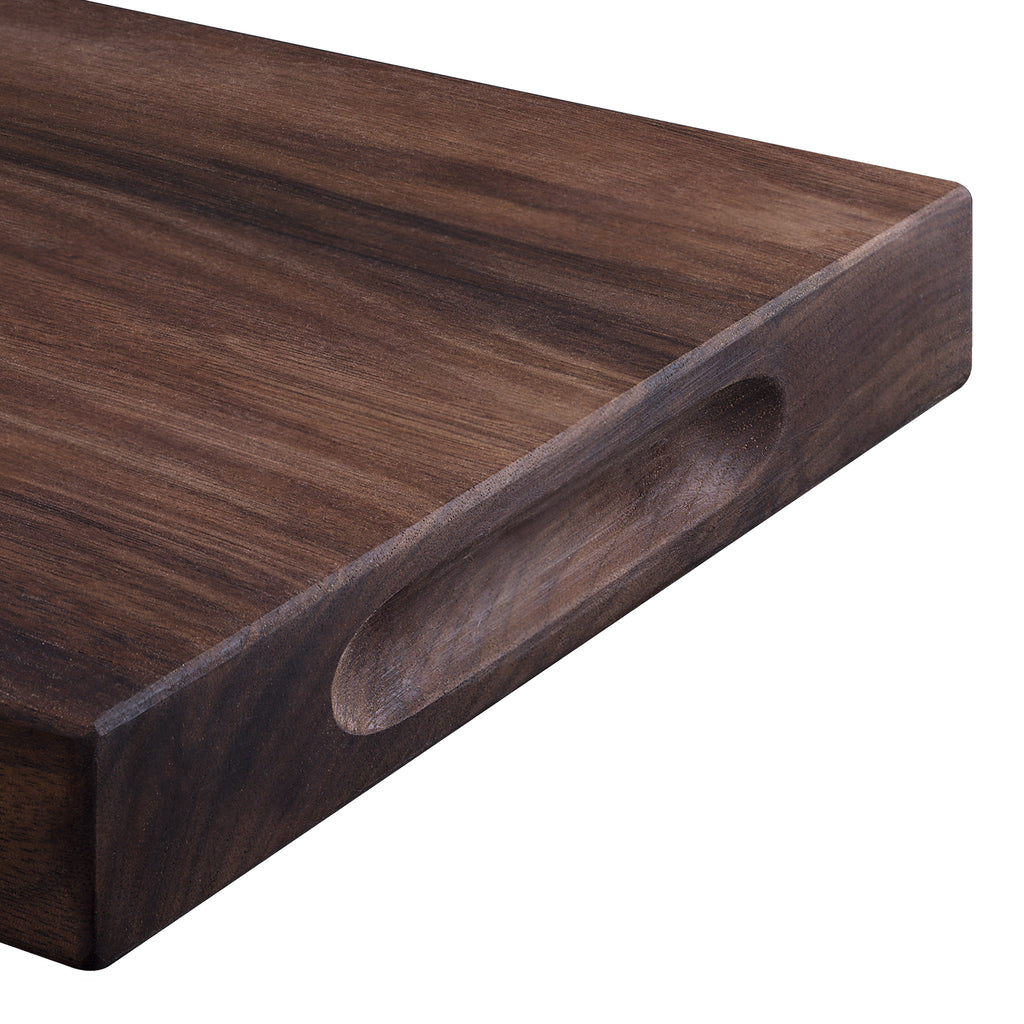 Prime Cutting Board Walnut Wood Edge Grain at A & E Luxury Home