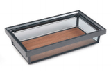 Sliding Glass Basket for Wardrobe | Organizer for Wardrobe & Cabinet | AE Luxury Home