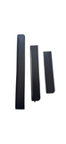 Glass Shelf Side Frame Profile — Modular Wardrobe System | 300mm / 400mm / 550mm