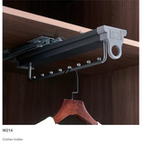 Pull Out Clothes Holder Rack — Sliding Trouser Organizer for Wardrobe & Cabinet