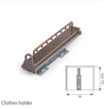 Pull Out Clothes Holder Rack — Sliding Trouser Organizer for Wardrobe & Cabinet