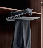 Top Mounted Pull-Out Pants Rack | Organizer for Wardrobe & Cabinet | AE Luxury Home