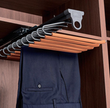 Top Mounted Pull-Out Pants Rack | Organizer for Wardrobe & Cabinet | AE Luxury Home