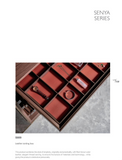 Wardrobe Jewelry Tray - Dark Red Series | Organizer for Wardrobe & Cabinet | AE Luxury Home