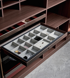 Wardrobe Jewelry Tray - Dark Red Series | Organizer for Wardrobe & Cabinet | AE Luxury Home