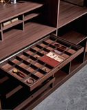 Wardrobe Jewelry Tray - Mocha Series | Organizer for Wardrobe & Cabinet | AE Luxury Home
