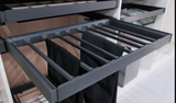 Pull-Out Pants Rail — | Organizer for Wardrobe & Cabinet | AE Luxury Home