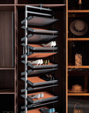 360° Rotating Shoe Rack | Organizer for Wardrobe & Cabinet | AE Luxury Home