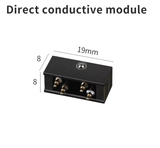 Track Straight Connector 100mm | Solder-Free Magnetic Cabinet Lighting | JY Series Y1010 | AE Luxury Home