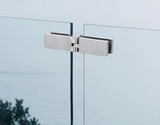 Glass Door Clamp/Pivot Hinge | Door Frame Connector