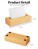 Handmade Solid Wood Business Card Holder