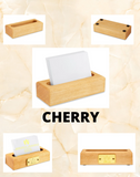 Handmade Solid Wood Business Card Holder
