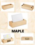 Handmade Solid Wood Business Card Holder