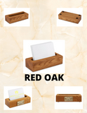 Handmade Solid Wood Business Card Holder