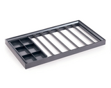 Sliding Trouser Rack with Jewelry Tray | Organizer for Wardrobe & Cabinet | AE Luxury Home
