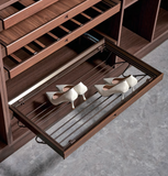 Pull-Out Shoe Rack | Organizer for Wardrobe & Cabinet | AE Luxury Home