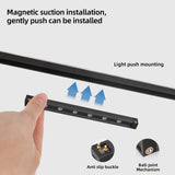 JY Series Display Cabinet Lighting Kit — Tier 3 | Triple Cabinet | Solder-Free Magnetic