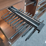 Top-Mounted Trouser Rack | Organizer for Wardrobe & Cabinet | AE Luxury Home