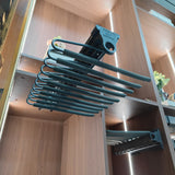 Top-Mounted Trouser Rack | Organizer for Wardrobe & Cabinet | AE Luxury Home