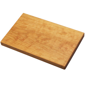 Reversible Cutting Board Prime II Cherry Wood Edge Grain Handmade 15" x 10" x 1-1/4" ( with free gift)
