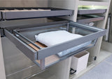 Sliding Glass Basket for Wardrobe | Organizer for Wardrobe & Cabinet | AE Luxury Home