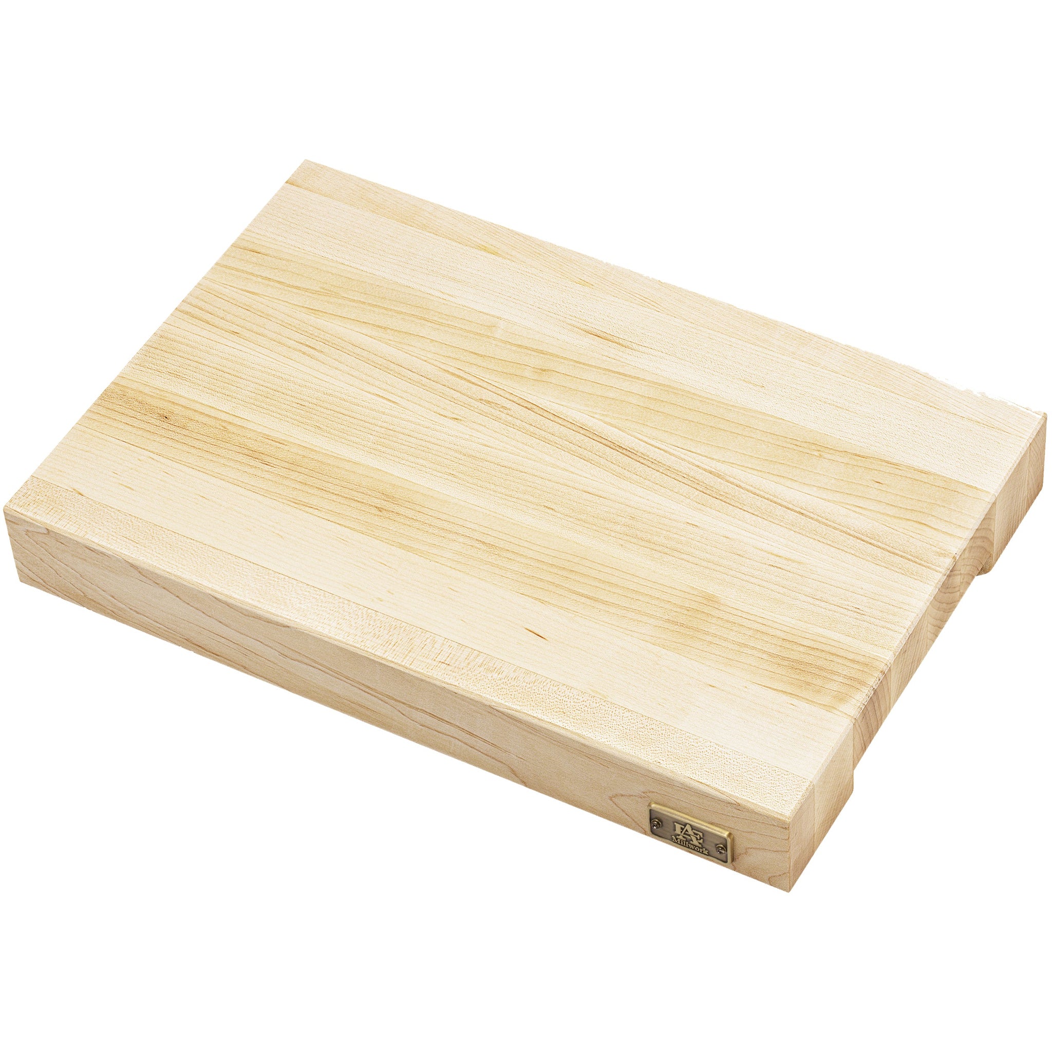 Alice Cutting Board Maple Wood Edge Grain Handmade ( with free gift)
