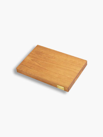 Reversible Cutting Board Prime II Cherry Wood Edge Grain Handmade 15" x 10" x 1-1/4"
