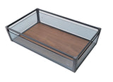 Sliding Glass Basket for Wardrobe | Organizer for Wardrobe & Cabinet | AE Luxury Home
