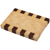 Piano Cutting Board Maple & Walnut Wood End Grain Handmade