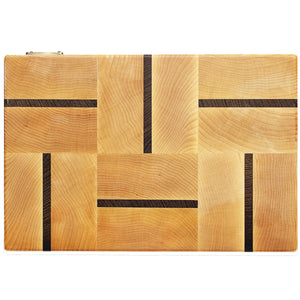 Della Cutting Board Maple & Wenge Wood End Grain