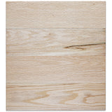 Bleached Cream Oak Wood Stove Top Cover